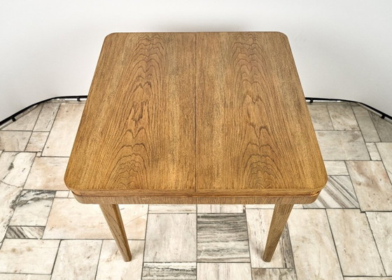 Image 1 of Extendable Oak Dining Table by Jitona, 1960s Czechoslovakia