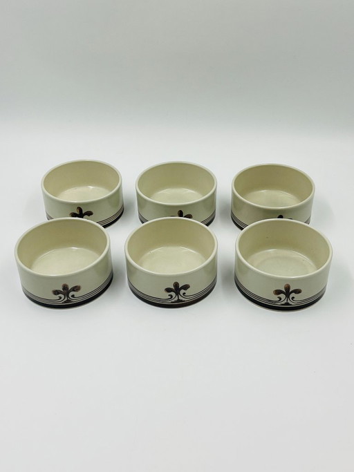 6 Rosenthal Studio-Line „Siena“-Ramekins von Richard Scharrer, 1970 – servies, Ceramic