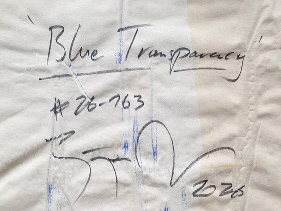 Jürgen Angeler - Blue Transparency – Dipinti e disegni, Canvas, Abstract (photo 9 of 23)