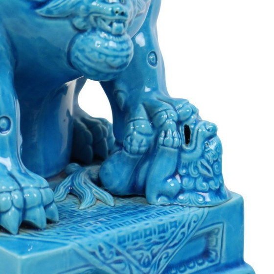 Image 1 of Groot Koppel Tempelleeuwen Foo Dogs