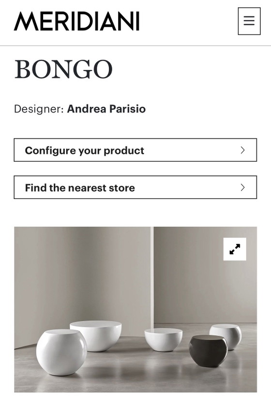 Meridiani Bongo – Due Tavolini di design italiani esclusivi – Plastica (photo 5 of 5)
