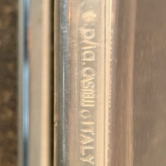 Image 1 of 4 chaises pliantes transparentes Plia de Castelli