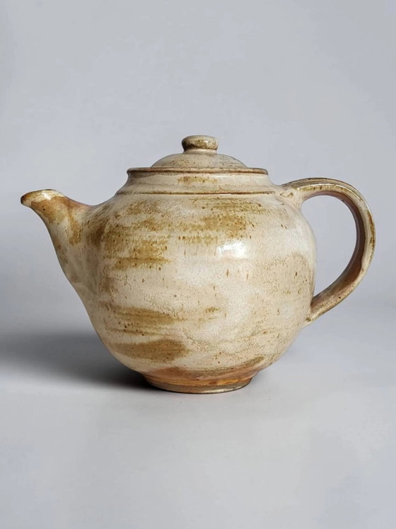 Glazed stoneware teapot – Hervé Rousseau, Atelier de Boisbelle, La Borne – Kitchen accessories, Porcelain (photo 2 of 12)