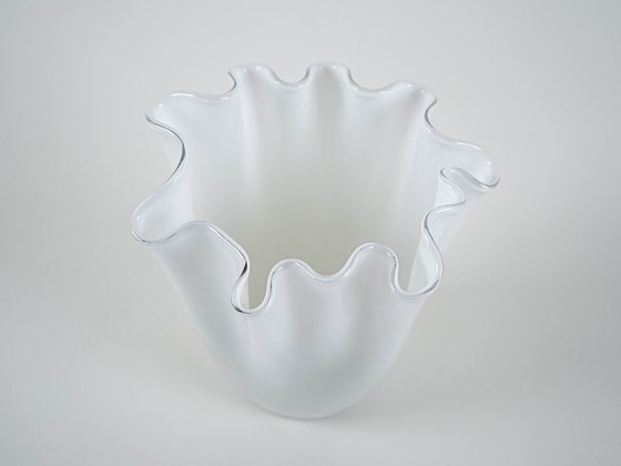 Image 1 of White vase, Danish design, 1970s, made in Denmark
