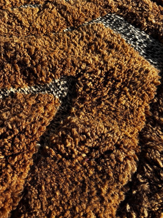 Image 1 of Tappeto berbero marocchino moderno di lusso in lana 200x300 cm - Tappeto berbero per soggiorno