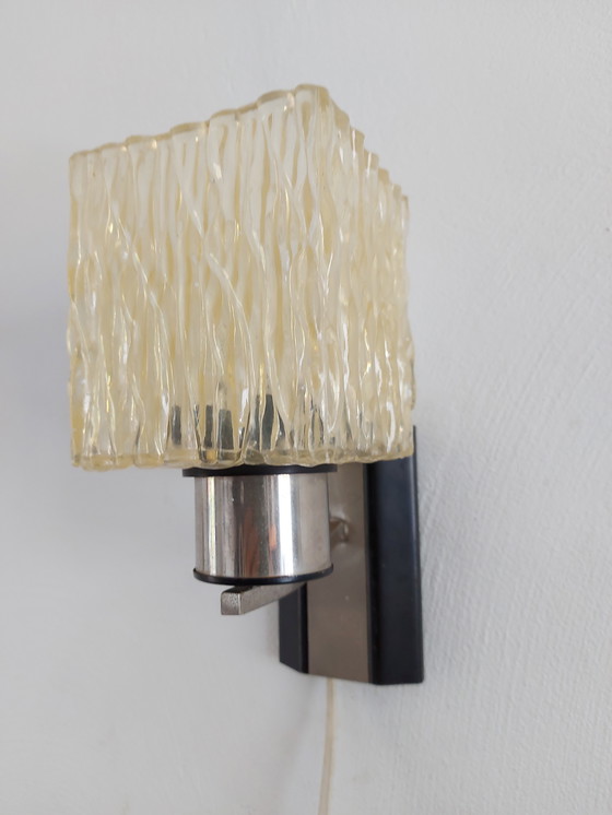 Image 1 of Philips wall lamp plastic shade 60s