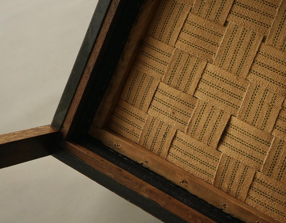 Image 1 of Lage art-deco fauteuil van Hendrik Fels voor L.O.V. Oosterbeek, jaren 1930.