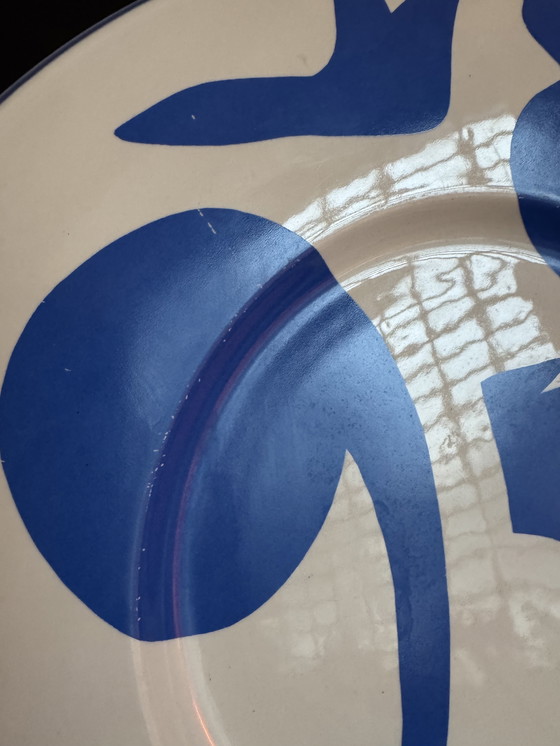 Image 1 of Fauvistisch keramisch bord van St. Clement.