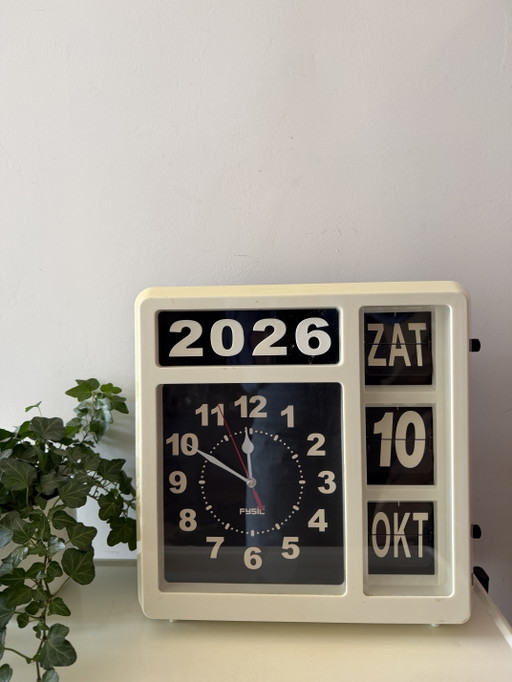 Physische Kalenderuhr
