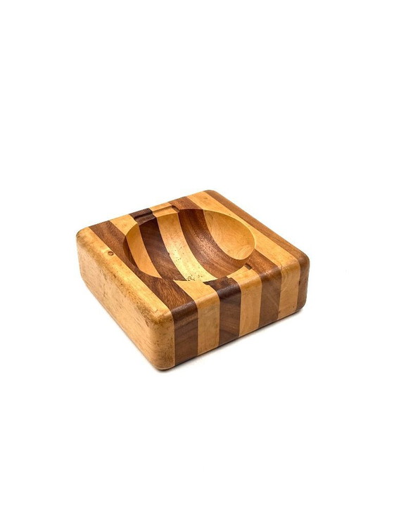 Image 1 of Bol vide-poche en bois, Italie, vers 1970