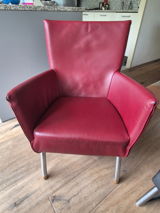 Wegens verhuizing Label fauteuil perfecte staat te koop – Label Van den Berg, Leather (photo 7 of 7)