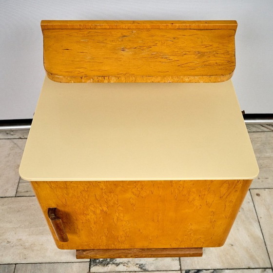 Image 1 of Set of two Art Déco nightstands by Jindřich Halabala, 1960s, Czechoslovakia