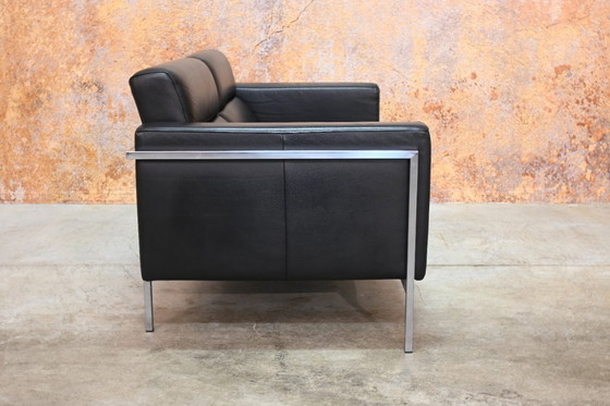 Image 1 of Canapé design Harvink Kadanz en cuir noir