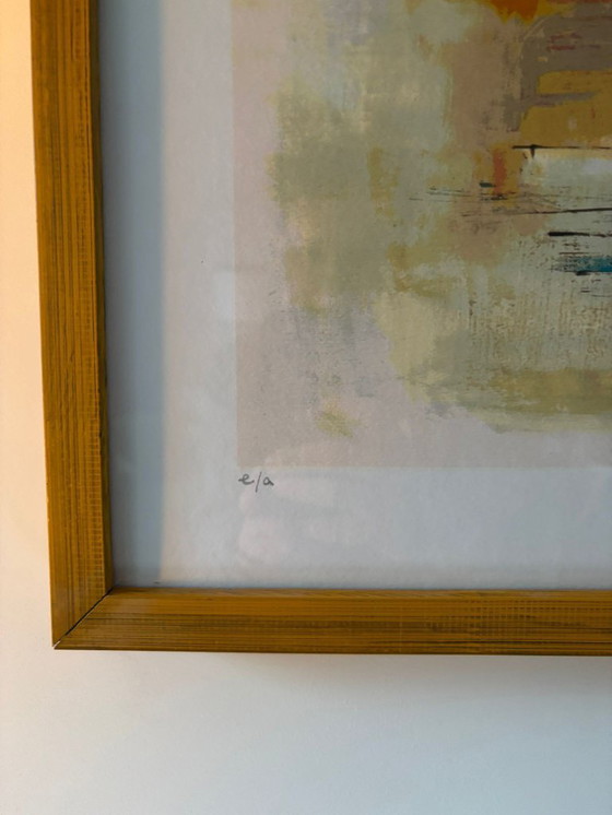 Image 1 of Nicole Schaap - Lever du Soleil - Serigrafia (cornice inclusa)