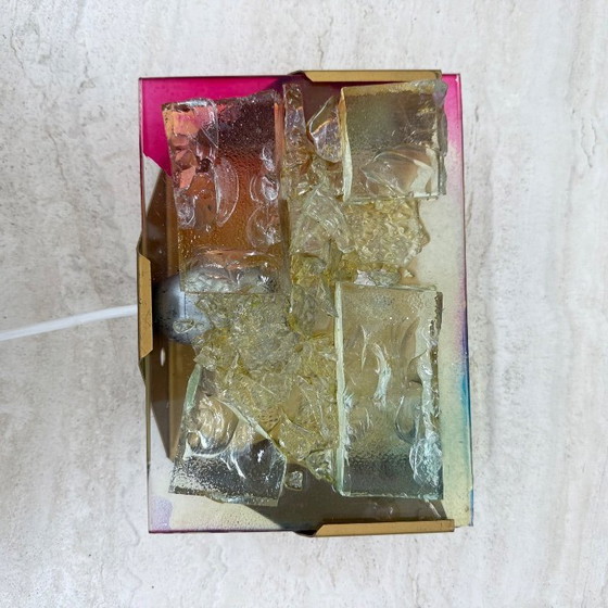 Image 1 of Cosack leuchten glass wall lamp , 1970’s