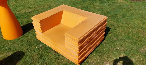 Image 1 of Orange designer garden furniture