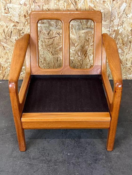 Image 1 of 60's 70's Teak Easy Chair Fauteuil J. Kristensen Danish Denmark Design 60's