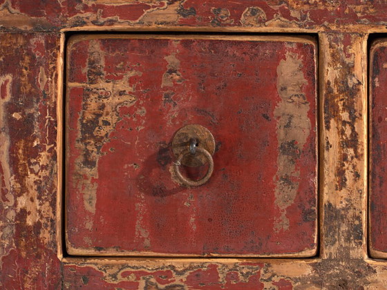 Mobile orientale antico con patina rossa (c.1900) #77 – Cassettiere (photo 35 of 40)