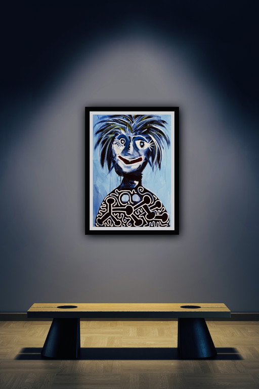 Paul Indrek Kostabi: “Senza titoli, 2013”. Firmato a mano e versione EA.