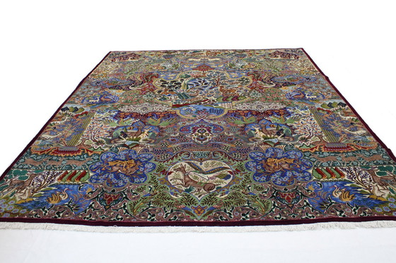 Image 1 of Tapis persan original noué à la main Kashmar Fein Paradise Design 393 X 300 cm Top Condition