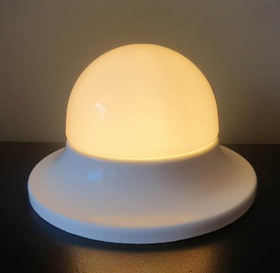 Image 1 of Plafonnier vintage Massive - Design années 80 - Blanc