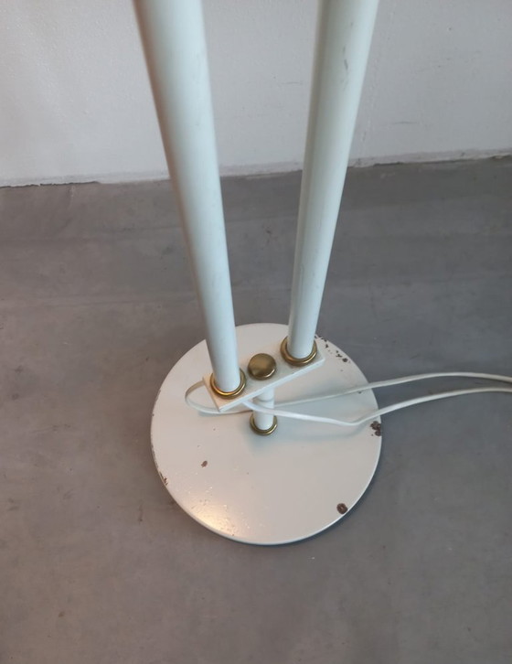 Image 1 of Lampada da terra vintage danese anni '70/'80 a 2 faretti regolabili in altezza (marca Dansa)