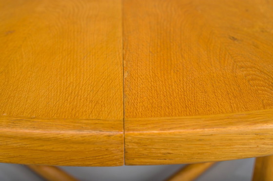 Image 1 of Danish Extendable Oak Dining Table by Kurt Østervig for Jason Møbler, 1950s