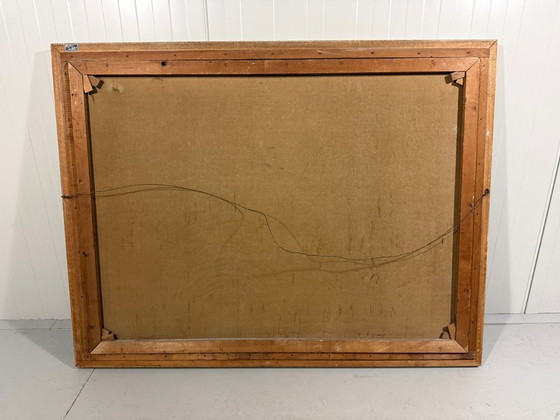 Gran cuadro de naturaleza muerta a color de 1962. – Pinturas y dibujos, Canvas, Wood (photo 15 of 16)