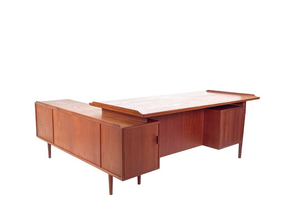 Scrivania Direzionale Arne Vodder Modello 209 – Sibast, 1970 – Scrivanie, Wood, Vintage (photo 4 of 14)