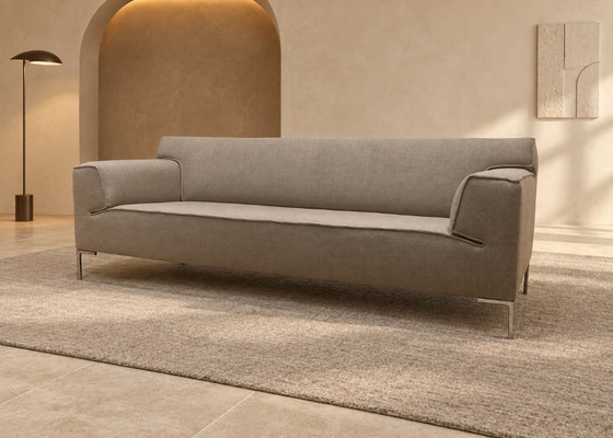 NUOVO RIVESTIMENTO Design on Stock Bloq 3 posti + GARANZIA, Divani 3 posti, Altro, Metallo, Beige, Modern (foto 2 di 8)