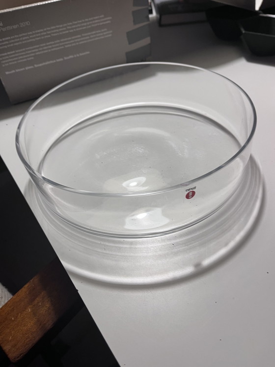 Image 1 of iittala Vitriini opbergdoos kurk et glas gemaakt porte Anu Penttinen