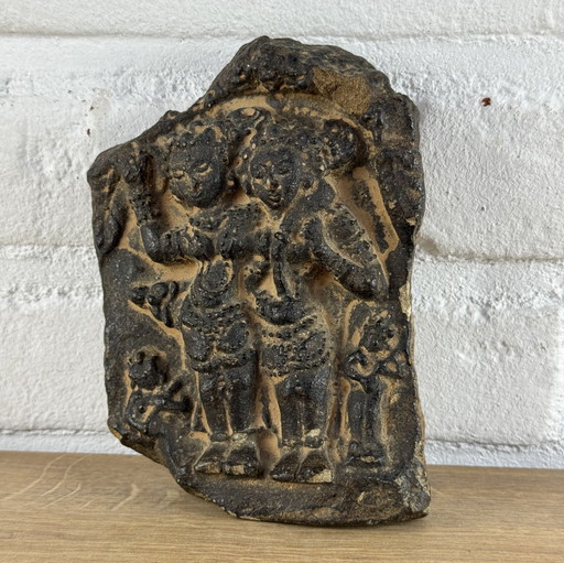 2000+ years old Yaksis terracotta sculpture India - Maurya / Shunga period