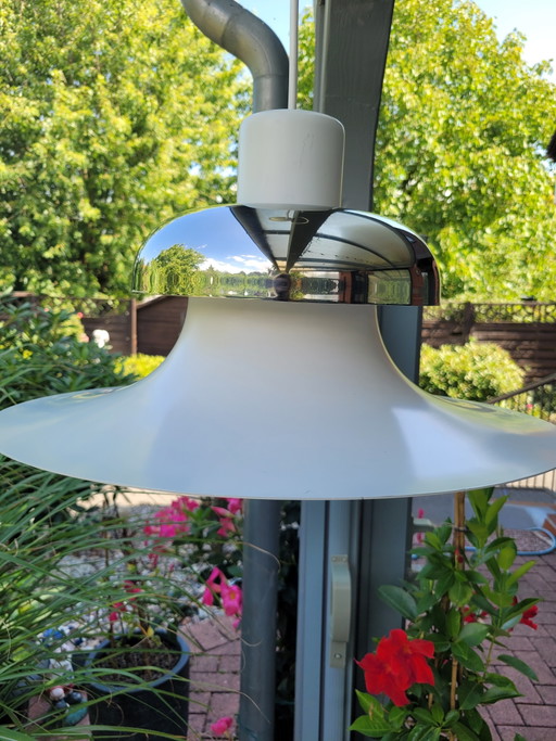 Louis Poulsen Modell Mandaley 70 Iger Jahre By Andreas Hansen – hanglampen, Aluminium (photo 2 of 13)