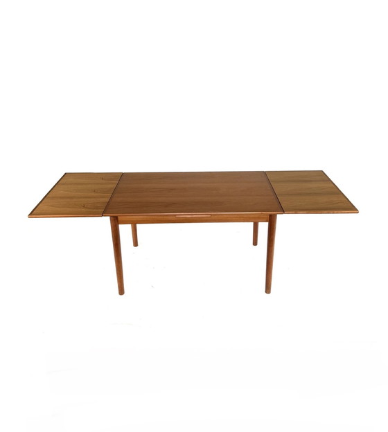 Image 1 of Vintage extendable Danish dining table '60s