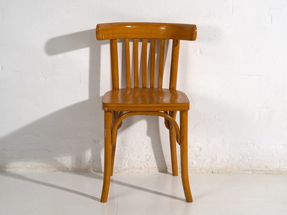 Set of antique Bistro chairs (c.1920). Set of 2 pieces #5 – Dining chairs (photo 26 of 40)