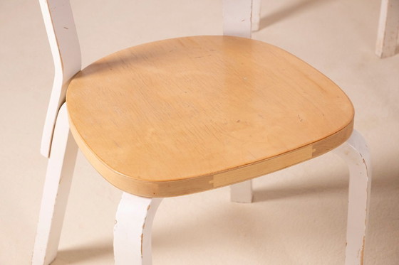 Image 1 of 4x Alvar Aalto modèle 69, Artek Finlande