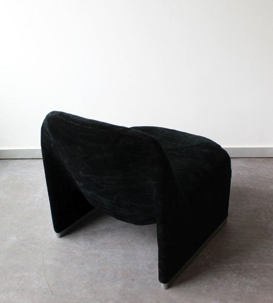 Fauteuil Alky par Giacarlo Piretti pour Castelli – Anonima Castelli, Velvet (photo 7 of 9)