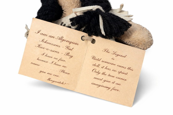 Image 1 of Authentieke gezichtsloze Algonquin-pop uit de jaren 70