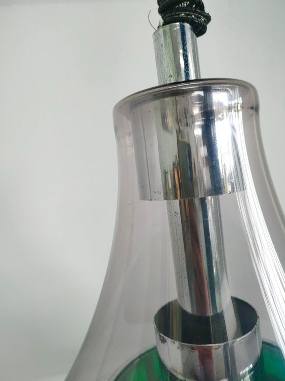 Image 1 of Rare Massive 1970s design pendant lamp (height adjustable)