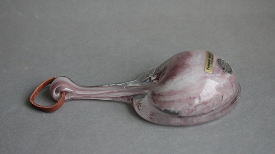 Image 1 of Mid-century wall vase made of mouth-blown glass, Kaspar Glas Studio