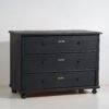 Antique chest of drawers in dark tones (c.1920) #86 – Rustic (photo 9 of 40)