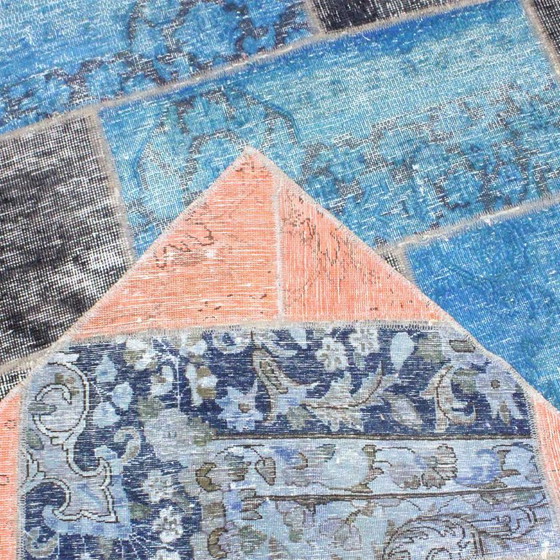 Image 1 of Persian rug patchwork carpet 270x182