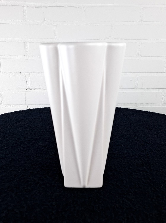 Image 1 of Vintage vase Flora ceramic white Jeroen Bechtold