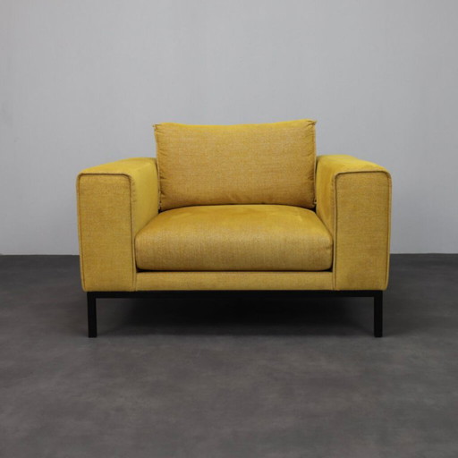 Prachtige set handmade oker/geel loveseats fauteuils – Cotton (photo 2 of 6)