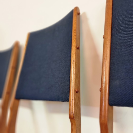 Image 1 of Set of 4 Vintage Danish Design Chairs - Ib Kofod-Larsen
