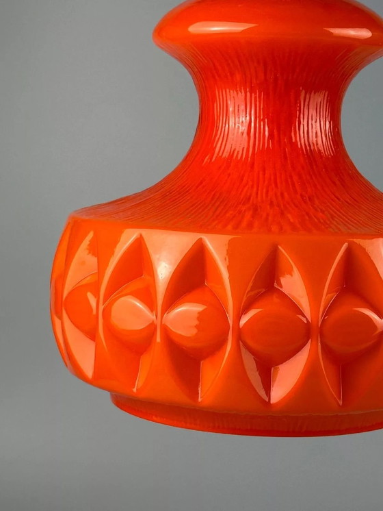 Image 1 of Lámpara colgante Peill &amp; Putzler de los años 60 y 70, lámpara de techo de cristal, lámpara de diseño espacial