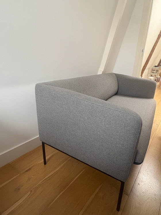Ferm Living Turn Sofa 3-Sitzer Grau – Leder, Metall (photo 5 of 5)