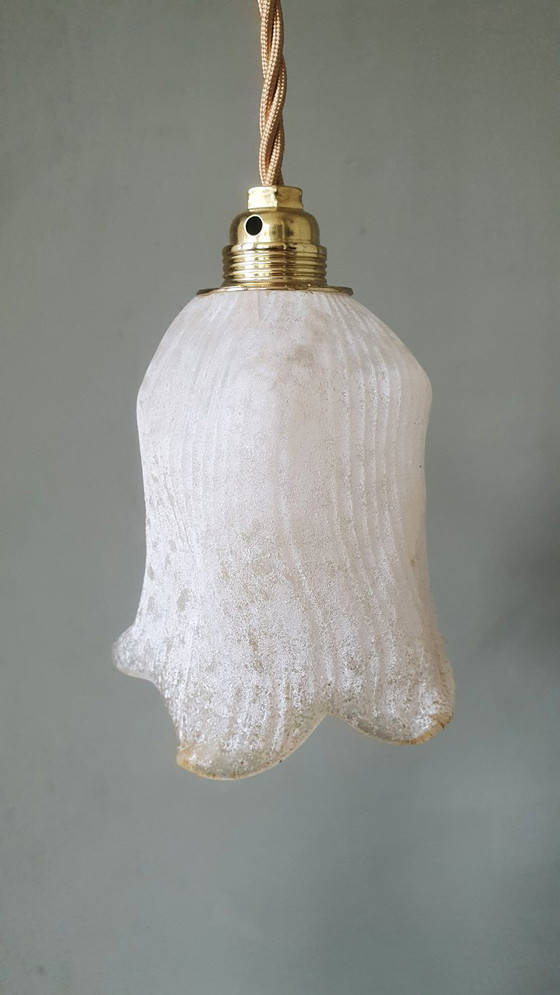 Image 1 of Set van 2 Vintage Murano hanglampen - Mid Century - Italy