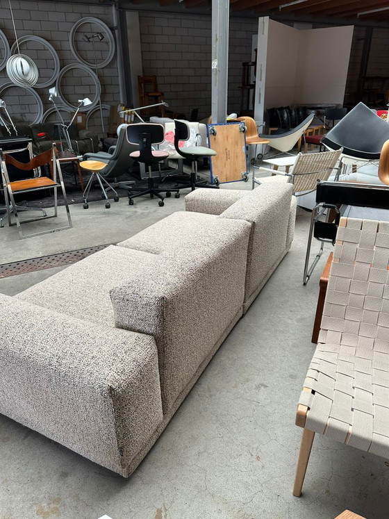 Vitra Soft Sofa 3 posti, Jasper Morrison (diversi in stock) – Divani, Metallo, Tessile (photo 2 of 7)