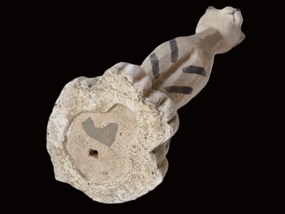 Grand chat en terre cuite - 27,5 cm – Objets déco, Ceramic (photo 7 of 7)